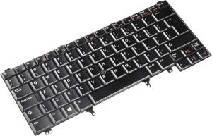 Green Cell Klawiatura Green Cell podświetlana Dell Latitude E6220 E6320 E6430 E6420 E5420 XT3 (KB106UK) 2
