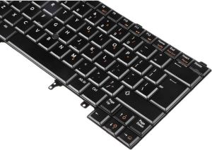 Green Cell Klawiatura Green Cell podświetlana Dell Latitude E6220 E6320 E6430 E6420 E5420 XT3 (KB106UK) 5