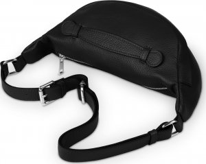 Vezze Saszetka Skórzana Vezze Pancia Czarna 3