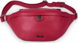 Vezze Saszetka Skórzana Vezze Pancia Czerwona 2