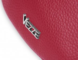 Vezze Saszetka Skórzana Vezze Pancia Czerwona 4