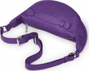 Vezze Saszetka Skórzana Vezze Pancia Fioletowa 3