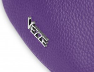 Vezze Saszetka Skórzana Vezze Pancia Fioletowa 4