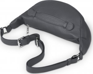 Vezze Saszetka Skórzana Vezze Pancia Grafitowa 3