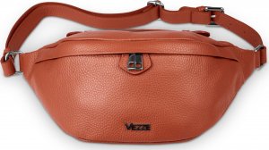 Vezze Saszetka Skórzana Vezze Pancia Pomarańczowa 2