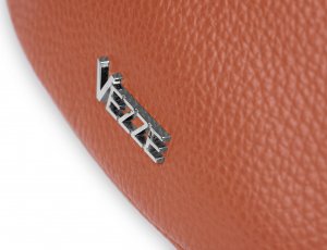 Vezze Saszetka Skórzana Vezze Pancia Pomarańczowa 4