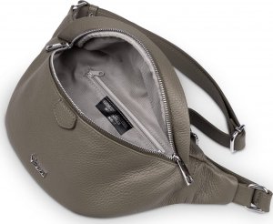 Vezze Saszetka Skórzana Vezze Pancia Taupe 7