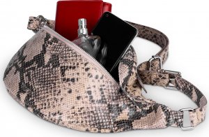 Vezze Saszetka Skórzana Vezze Pancia Wężowa 6