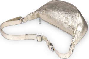 Vezze Saszetka Skórzana Vezze Pancia Złota 3