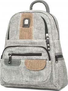 CHARM & SHAPE Plecak Damski Charm&Shape Szary 2