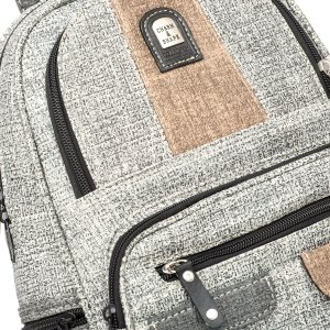 CHARM & SHAPE Plecak Damski Charm&Shape Szary 4