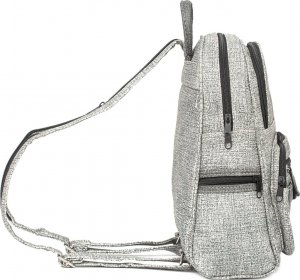 CHARM & SHAPE Plecak Damski Charm&Shape Szary 5