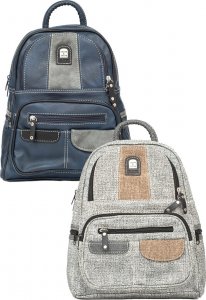 CHARM & SHAPE Plecak Damski Charm&Shape Szary 9