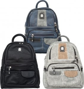 CHARM & SHAPE Plecak Damski Charm&Shape Czarny 9