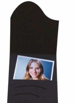 Pokrowiec Daiber Etui na zdjęcia paszportowe, 100 sztuk, czarny (16020) 2