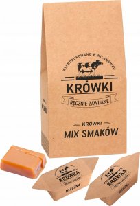 B&B Słodycze z Pomysłem Krówki ciągutki MIX smaków w torebce 350g 1