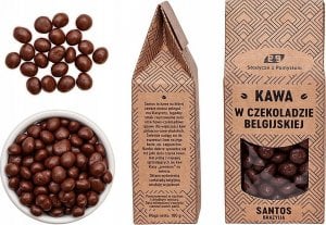 B&B Słodycze z Pomysłem Kawa Brazylia Santos w czekoladzie belgijskiej 44% 1