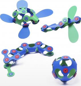 CLICFORMERS *****CLIXO Zestaw 18el zielono-nieb 201002 65904 2
