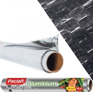 Paclan Folia aluminiowa spożywcza gruba moletowana 18m 1