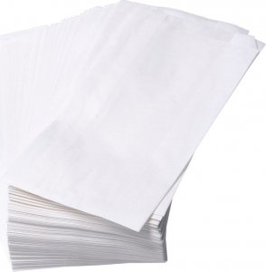 Wimex Torby torebki papierowe biała 10x22cm 0,5kg 100szt 1