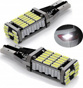SKLEPLEDY ŻARÓWKA LED W16W T15 CANBUS WSTECZNY 45 LED SMD 6