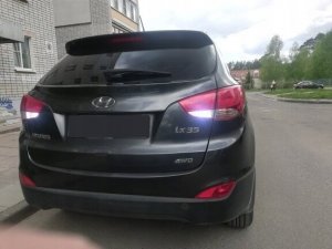 SKLEPLEDY ŻARÓWKA LED W16W T15 CANBUS WSTECZNY 45 LED SMD 7