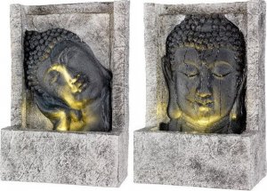 Kaemingk Fontanna kamienna ściana Budda domowa pokojowa 1