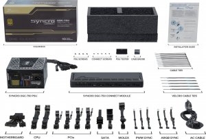 Zasilacz SeaSonic Syncro Connect 750W (SYNCRO-DGC-750) 10