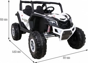 3Z Pojazd Buggy UTV-MX Biały 2