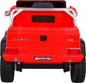 Mercedes Auto na alumulator G63 6x6 AMG Czerwony 7