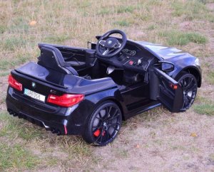 BMW ORYGINALNE M5 24V Z FUNKCJĄ DRIFTU - MIĘKKIE KOŁA, MIĘKKIE SIEDZENIE /SX2118 23