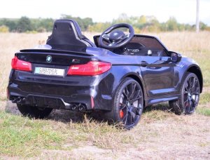 BMW ORYGINALNE M5 24V Z FUNKCJĄ DRIFTU - MIĘKKIE KOŁA, MIĘKKIE SIEDZENIE /SX2118 25