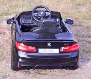 BMW ORYGINALNE M5 24V Z FUNKCJĄ DRIFTU - MIĘKKIE KOŁA, MIĘKKIE SIEDZENIE /SX2118 27