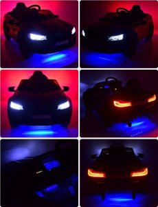 BMW ORYGINALNE M5 24V Z FUNKCJĄ DRIFTU - MIĘKKIE KOŁA, MIĘKKIE SIEDZENIE /SX2118 7