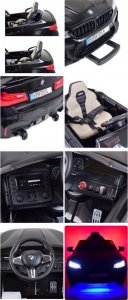 BMW ORYGINALNE M5 24V Z FUNKCJĄ DRIFTU - MIĘKKIE KOŁA, MIĘKKIE SIEDZENIE /SX2118 10