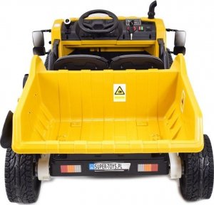 Import SUPER-TOYS MEGA WYWROTKA NA AKUMULATOR Z ELEKTRYCZNYM KIPREM/HC302 22
