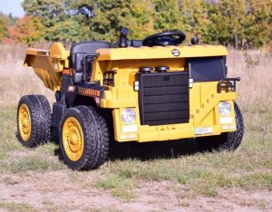 Import SUPER-TOYS MEGA WYWROTKA NA AKUMULATOR Z ELEKTRYCZNYM KIPREM/HC302 30