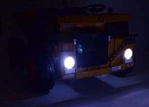 Import SUPER-TOYS MEGA WYWROTKA NA AKUMULATOR Z ELEKTRYCZNYM KIPREM/HC302 8