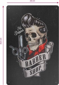 Activeshop Tablica ozdobna barber B019 2