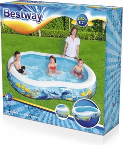 Bestway Basen rozporowy prostokątny BES54118B 262 x 157 cm 2