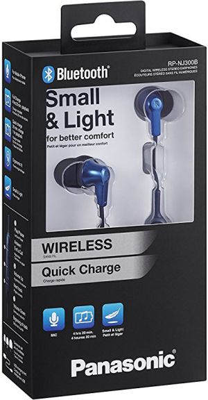 Słuchawki Panasonic RP-NJ300BE-A 4