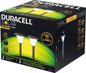 Duracell Lampa ogrodowa LED, 15 Lumen (GL001BP2DU) 2