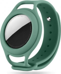 Tech-Protect TECH-PROTECT ICONBAND FOR KIDS APPLE AIRTAG GREEN 1