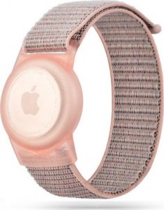 Tech-Protect TECH-PROTECT NYLON FOR KIDS APPLE AIRTAG PINK 1