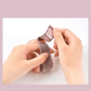 Tech-Protect TECH-PROTECT NYLON FOR KIDS APPLE AIRTAG PINK 2