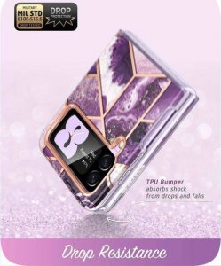 Supcase SUPCASE COSMO GALAXY Z FLIP 4 MARBLE PURPLE 7