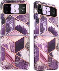 Supcase SUPCASE COSMO GALAXY Z FLIP 4 MARBLE PURPLE 10