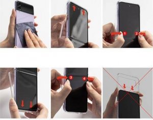 Ringke RINGKE SLIM HINGE GALAXY Z FLIP 4 CLEAR 3