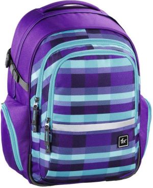 Hama Plecak Filby Summer Check Purple (138549) 1