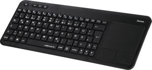 Klawiatura Hama Uzzano 3.1 Bezprzewodowa Czarna UK (441730910000) 4